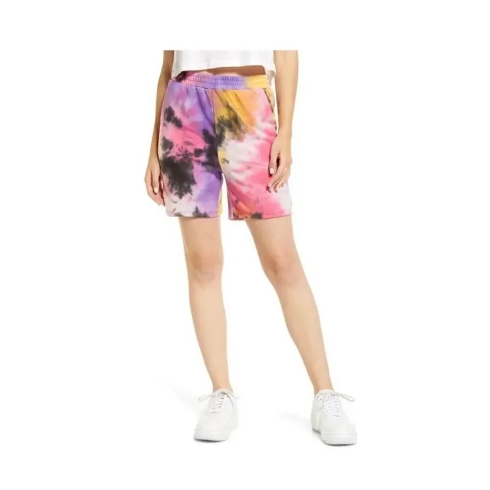 All In Favor Women Tie Dye Bike
Shorts Size Small New